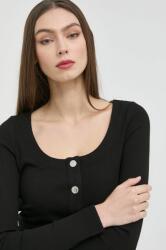 GUESS bluza femei, culoarea negru, neted 9BYY-SWD0H4_99X