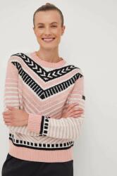 Roxy pulover din amestec de lana Cozy Sound femei, culoarea roz, 9BYY-SWD19Z_30X