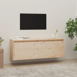 vidaXL Dulap de perete, 100x30x35 cm, lemn masiv de pin (813465) - comfy