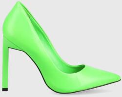 ALDO pantofi cu toc Kennedi culoarea verde 9BYY-OBD1II_77X