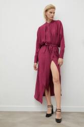 Gestuz rochie culoarea violet, maxi, oversize 9BYY-SUD0RH_44X