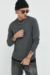 Superdry pulover din amestec de casmir barbati, culoarea gri, light 9BYY-SWM0JI_90X