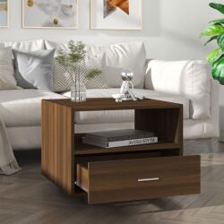 vidaXL Măsuță de cafea, stejar maro, 55x55x40 cm, lemn prelucrat (816939) - comfy Masa de cafea