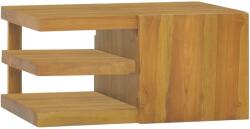 vidaXL Dulap pentru baie de perete, 60x45x30 cm, lemn masiv de tec (338255) - comfy