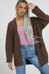 Abercrombie & Fitch cardigan femei, culoarea maro, călduros 9BYY-SWD21T_89X