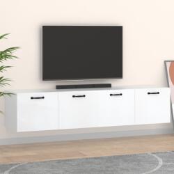 vidaXL Dulapuri TV de perete, 2 buc. , alb, 60x36, 5x35 cm lemn compozit (3115636)