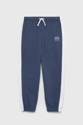 Abercrombie & Fitch pantaloni de trening pentru copii culoarea albastru marin, neted 9BYY-SPG08P_59X