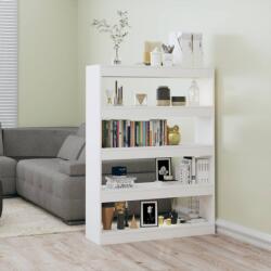 vidaXL Bibliotecă/Separator cameră, alb, 100x30x135 cm (811754) - comfy
