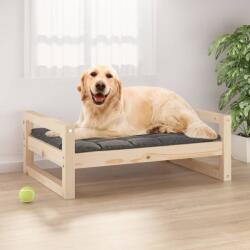 vidaXL Pat pentru câini, 75, 5x55, 5x28 cm, lemn masiv de pin (821477) - comfy