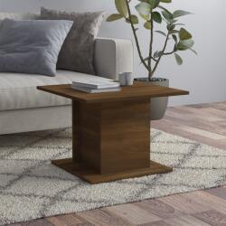 vidaXL Măsuță de cafea, stejar maro, 55, 5x55, 5x40 cm, PAL (813097) - comfy Masa de cafea
