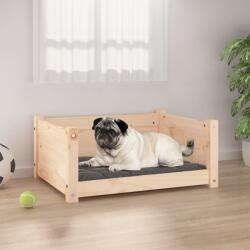 vidaXL Pat pentru câini, 65, 5x50, 5x28 cm, lemn masiv de pin (821447) - comfy