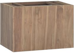 vidaXL Dulap pentru baie de perete, 60x39x40 cm, lemn masiv de tec (338253) Dulap arhivare