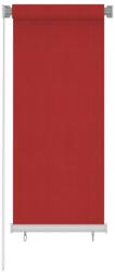 vidaXL Jaluzea tip rulou de exterior, roşu, 60x140 cm, HDPE (312887) - comfy