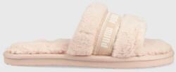 PUMA papuci de casa Puma Fluff , culoarea roz PPYY-KLD0GD_30X