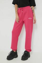 Juicy Couture pantaloni de trening femei, culoarea roz, neted 9BYY-SPD0Y6_43X