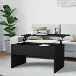 vidaXL Măsuță de cafea, negru, 80x50, 5x41, 5 cm, lemn prelucrat (809639) - comfy Masa de cafea