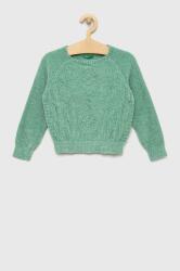 Benetton pulover copii culoarea turcoaz, light 9BYY-SWG027_65X