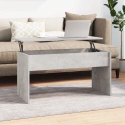 vidaXL Măsuță de cafea, gri beton, 102x50, 5x52, 5 cm, lemn prelucrat (809633) - comfy