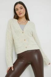 Abercrombie & Fitch cardigan din amestec de lana femei, culoarea bej, light 9BYY-SWD21U_08X