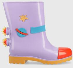 Melissa cizme copii Rain Boot + Fabula Inf culoarea violet 9BYY-OBG06O_48X