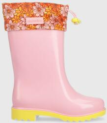 Melissa cizme copii Rain Boot Iii Inf culoarea roz 9BYY-OBG06D_30X