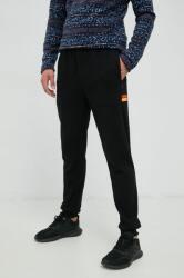 Rip Curl pantaloni de trening Surf Revival barbati, culoarea negru, cu imprimeu 9BYY-SPM0NU_99X