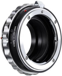 K&F Concept Nikon M4/3 adapter - Micro 4/3 NIKON G átalakító, NIK(G)-M43 (KF06.077)