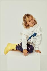 Zippy bluza copii culoarea bej, cu glugă, cu imprimeu 9BYY-BLG0F2_01X