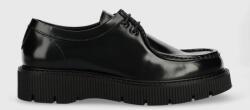 Gant pantofi de piele Akadomico barbati, culoarea negru 9BYY-OBM0FU_99X