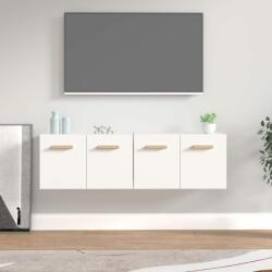 vidaXL Dulapuri TV de perete, 2 buc. , alb, 60x36, 5x35 cm lemn compozit (3115628)