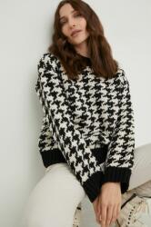 ANSWEAR pulover femei, culoarea negru, călduros BMYY-SWD0O7_99X