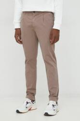 Benetton pantaloni barbati, culoarea gri, drept 9BYY-SPM0IN_90X