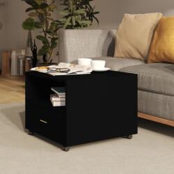 vidaXL Măsuță de cafea, negru, 55x55x40 cm, lemn prelucrat (810927) - comfy