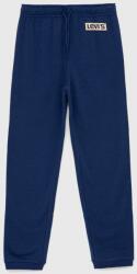 Levi's pantaloni de trening pentru copii culoarea albastru marin, cu imprimeu 9BYY-SPG08M_59X
