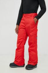 DC pantaloni snowboard Banshee culoarea rosu 9BYY-SPM0PI_33X