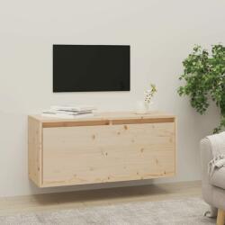 vidaXL Dulap de perete, 80x30x35 cm, lemn masiv de pin (813455) - comfy
