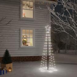 vidaXL Brad de Crăciun, 108 LED-uri alb rece, 180 cm, cu țăruș (343551) - comfy