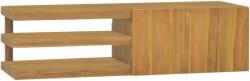 vidaXL Dulap pentru baie de perete, 110x40x30 cm, lemn masiv de tec (338257)