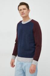 GAP pulover din amestec de lana barbati, culoarea albastru marin, 9BYY-SWM0IT_59X