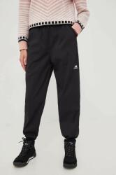 New Balance pantaloni de trening femei, culoarea negru, neted 9BYY-SPD0YJ_99X