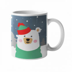  Merry Christmas - Bear bögre (merry-christmas-bear-bogre)