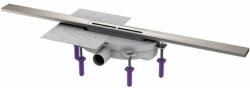 KESSEL Linearis Infinity 60 Rigola de dus cu clapeta Megastop si sita par, 120 cm, crom lucios