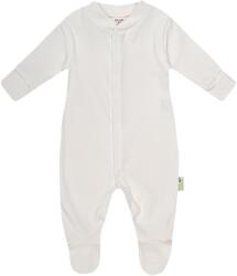 Bio Baby Бебешки гащеризон Bio Baby - Органичен памук, 68 cm, 4-6 месеца, екрю (97220410)