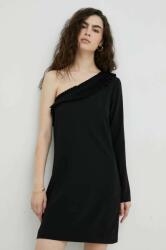 The Kooples ruha fekete, mini, egyenes - fekete L - answear - 97 990 Ft