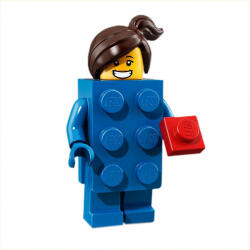 LEGO® Minifigurák 18. sorozat Kocka jelmezes lány (COL18-3)