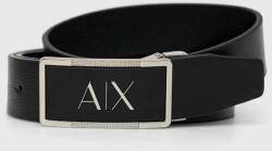 Armani Exchange bőr öv fekete, férfi - fekete Univerzális méret - answear - 40 790 Ft