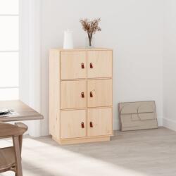 vidaXL Dulap înalt, 67x40x108, 5 cm, lemn masiv de pin (820172) Comoda