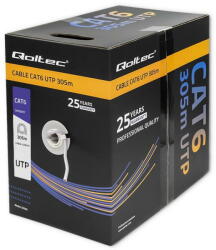 Qoltec Patchcord UTP cable CAT6, 305m (50359)