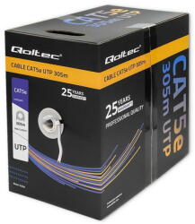 Qoltec Patchcord UTP cable CAT5E, 305m (50358) - pcone