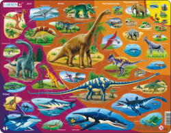 Larsen Maxi Puzzle 85 db-os - Természetrajz - A Triász kortól napjainkig (HL1HU) (HL1HU)